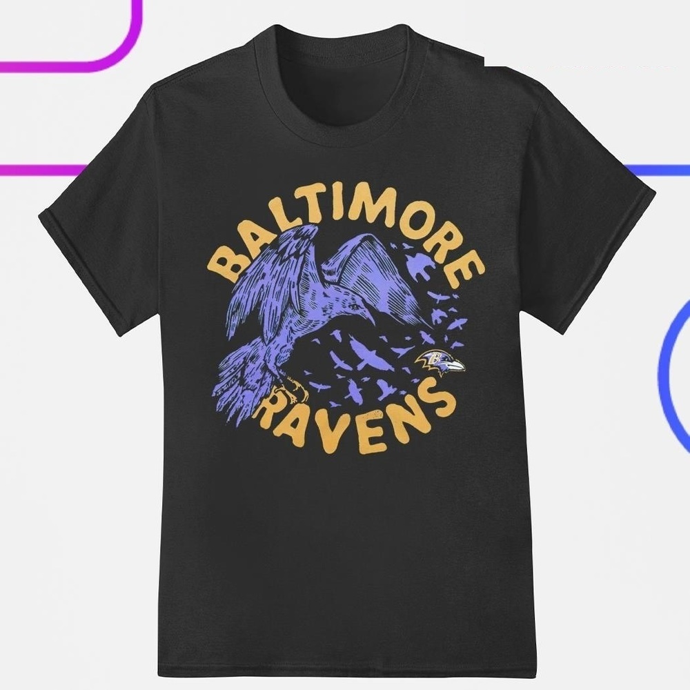 Baltimore Ravens The Raven Shirt